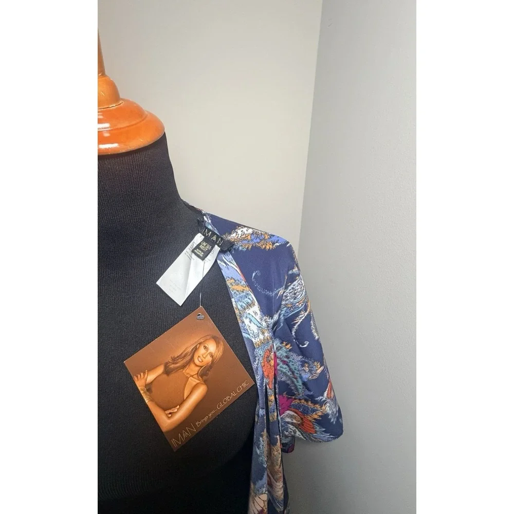 Iman  Global Chic Scarf Shawl  3 Different Patterns One Size New bundle - Picture 9 of 16